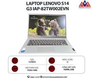 Laptop Lenovo S14 G3 IAP 82TW002EVN - Intel Core i7-1255U, 8GB RAM, SSD 512GB, Intel UHD Graphics, 14 inch