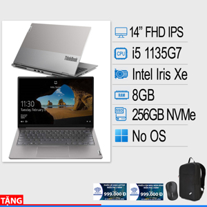 Laptop Lenovo ThinkBook 14 G2 ITL 20VD00XYVN - Intel core i5-1135G7, 8GB RAM, SSD 256GB, Intel Iris Xe Graphics, 14 inch