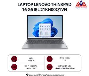 Laptop Lenovo ThinkBook 16 G6 IRL 21KH00Q1VN - Intel Core i5-13420H, Ram 16GB, SSd 512GB, Intel UHD, 16 inch