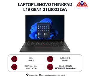 Laptop Lenovo ThinkPad L16 Gen 1 – 21L3003LVA - Ultra 7 155H, Ram 16GB, SSD 512GB, 16 inch