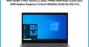 Laptop Lenovo ThinkPad X13 Gen 2 20XH0067VA - AMD Ryzen 5 PRO 5650U, 8GB RAM, SSD 512GB, AMD Radeon Graphics, 13.3 inch