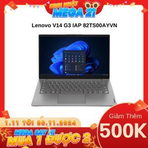 Laptop Lenovo V14 G3 IAP 82TS00AYVN - Intel Core i5-1235U, 8GB RAM, SSD 512GB, Intel Iris Xe Graphics, 14 inch