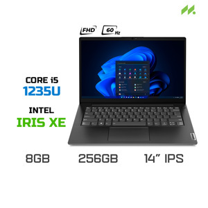 Laptop Lenovo V14 G3 IAP 82TS00AYVN - Intel Core i5-1235U, 8GB RAM, SSD 512GB, Intel Iris Xe Graphics, 14 inch