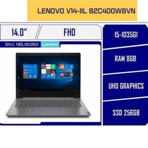 Laptop Lenovo V14-IIL 82C400W8VN - Intel Core i5-1035G1, 8GB RAM, SSD 256GB, Intel UHD Graphics, 14 inch