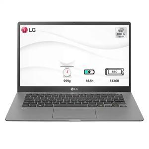 Laptop LG Gram 14ZD90N-V.AX55A5 - Intel Core i5-1035G7, 8GB RAM, SSD 512GB, Intel Iris Plus Graphics, 14 inch