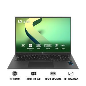 Laptop LG Gram 2022 16Z90Q-G.AH52A5 - Intel core i5, 16GB RAM, SSD 256GB, Intel Iris Xe Graphics, 16 inch