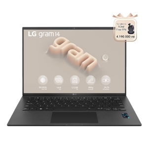 Laptop LG Gram 2023 14Z90R-G.AH75A5 - Intel Core i7-1360P, 16GB RAM, SSD 512GB, Intel Iris Xe Graphics, 14 inch