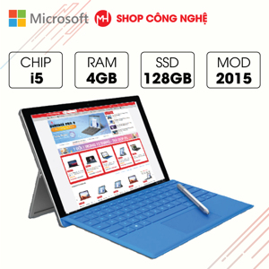 Laptop Microsoft Surface Pro 3 SSD 128GB - Intel Core i5-4300U, RAM 4GB, SSD 128GB, Intel HD Graphics, 12 inch