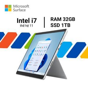 Laptop Microsoft Surface Pro 8 - Intel Core i7-1185G7, 32GB RAM, SSD 1TB, Intel Iris Xe Graphics, 13 inch