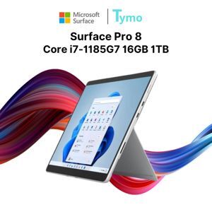Laptop Microsoft Surface Pro 8 - Intel Core i7-1185G7, 32GB RAM, SSD 1TB, Intel Iris Xe Graphics, 13 inch