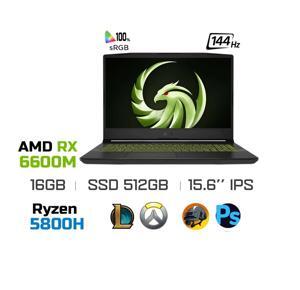 Laptop MSI Alpha 15 B5EEK 205VN - AMD Ryzen 7-5800H, 16GB RAM, SSD 512GB, AMD Radeon RX6600M 8GB GDDR6, 15.6 inch