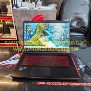 Laptop MSI Gaming GF63 Thin 11SC-666VN - Intel Core i5-11400H, 8GB RAM, SSD 512GB, Nvidia GeForce GTX 1650 Max-Q 4GB, 15.6 inch