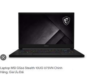 Laptop MSI Gaming GS66 Stealth 10UG-073VN - Intel Core i7 10870H, 32GB RAM, SSD 2TB, Nvidia Geforce RTX3070 Max-Q 8GB GDDR6, 15.6 inch