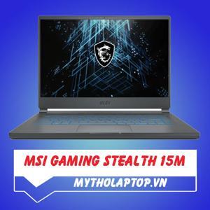 Laptop MSI Gaming Stealth 15M A11UEK-232VN - Intel Core i7-11375H, 16GB RAM, SSD 512GB, Nvidia GeForce RTX 3060 Max-Q 6GB GDDR6, 15.6 inch