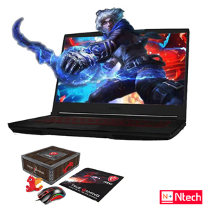 Laptop MSI GF63 8RC 243VN - Intel core i5, 8GB RAM, SSD 128GB + HDD 1TB, Nvidia GeForce GTX 1050, 15.6 inch