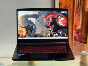 Laptop MSI GF63 Thin 11SC 664VN - Intel Core i5-11400H, 8GB RAM, SSD 512GB, Nvidia GeForce GTX 1650 Max-Q 4GB GDDR6, 15.6 inch