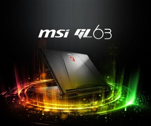 Laptop MSI GL63 8RC 436VN - Intel core i7, 8GB RAM, SSD 128GB + HDD 1TB, Nvidia GeForce GTX 1050 4GB GDDR5, 15.6 inch