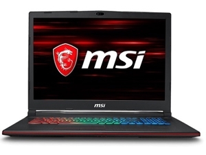 Laptop MSI GP73 8RD-229VN - Intel core i7, 8GB RAM, SSD 128GB + HDD 1TB, Nvidia GeForce GTX 1050Ti 4GB GDDR5, 17.3 inch