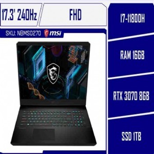 Laptop MSI GP76 Leopard 11UG 280VN - Intel Core i7-11800H, 16Gb RAM, SSD 1TB, Nvidia GeForce RTX 3070 8GB GDDR6, 17.3 inch