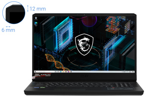 Laptop MSI GS75 Stealth 9SF-823VN - Intel Core i7-9750H, 16GB RAM, SSD 512GB, Nvidia GeForce RTX 2070-MaxQ 8GB GDDR6, 17.3 inch