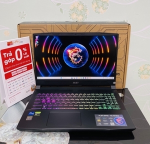 Laptop MSI Katana 15 B13VFK 676VN - Intel Core i7-13620H, 16GB RAM, SSD 1TB, Nvidia GeForce RTX 4060 8GB, 15.6 inch