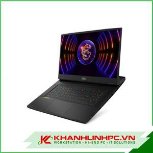 Laptop MSI Titan GT77 HX 13VI 077VN - Intel Core i9-13980HX, 64GB RAM, SSD 4TB, Nvidia GeForce RTX 4090 16GB GDDR6, 17.3 inch