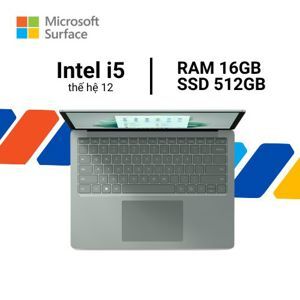 Laptop Surface Laptop 5 - Intel Core i5-1235U, 16GB RAM, SSD 512GB, Intel Iris Xe Graphics, 13.5 inch