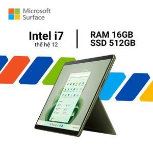 Laptop Surface Pro 9 Wifi - Intel Core i7-1255U, 16GB RAM, SSD 512GB, Intel Iris Xe Graphics, 13 inch