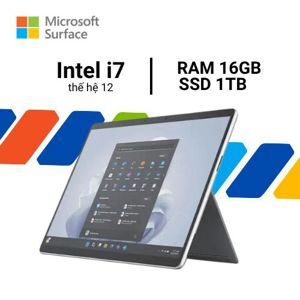 Laptop Surface Pro 9 Wifi - Intel Core i7-1255U, 16GB RAM, SSD 1TB, Intel Iris Xe Graphics, 13 inch