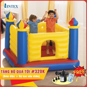 Lâu đài hơi nhún Intex cho bé 48259