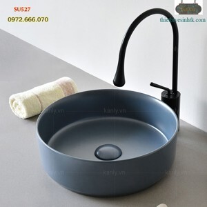 Lavabo bằng sứ Kanly SU527