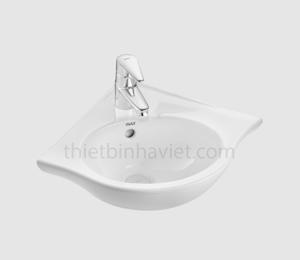 Lavabo chậu rửa mặt góc nhỏ đẹp Inax L-281V