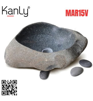 Lavabo đá cuội Kanly MAR15V