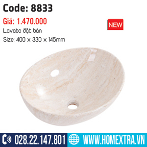 Lavabo đặt bàn Kassani 8833