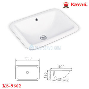 Lavabo đặt bàn Kassani 9602