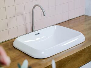 Chậu Lavabo đặt dương vành Basic BSA 505