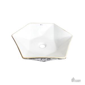 Lavabo dương bàn cao cấp mạ vàng LV-580