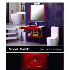 Lavabo kiếng Việt Mỹ K.6041