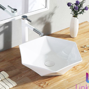 Lavabo kim cương lục giác NL-LB06