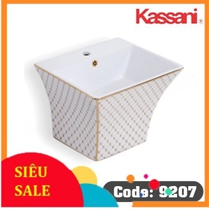 Lavabo liền khối Kassani 9207