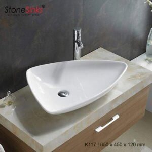 Lavabo sứ mỹ thuật StoneSink K117