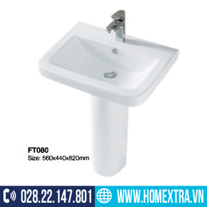 Lavabo treo tường Aqualem FT080