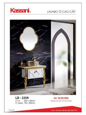 Lavabo tủ Kassani LD-2259