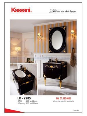 Lavabo tủ Kassani LD-2285