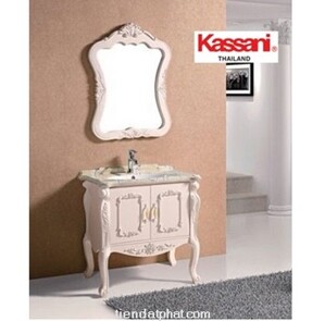 Lavabo tủ PVC chống thấm Kassani KS-1726