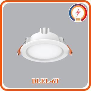 Led downlight âm trần 6W ánh sáng trắng & vàng series DLEL-6T