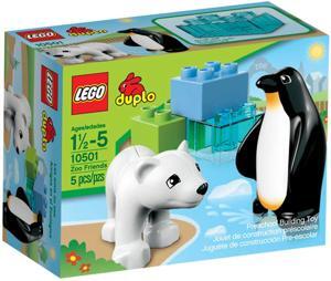 Bộ xếp hình Đôi bạn thú đáng yêu Zoo Friends V29 Lego Duplo 10501