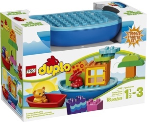 Bộ xếp hình Khởi đầu lắp ráp tàu thuyền Lego Duplo 10567