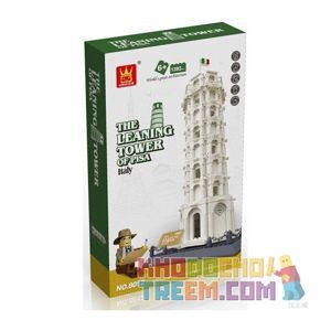 Bộ xếp hình Tháp nghiêng Pisa The Leaning Tower of Pisa Lego Architecture 21015