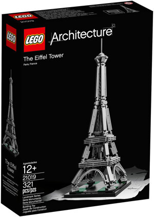 Bộ xếp hình Tháp Eiffel LEGO Architecture 21019